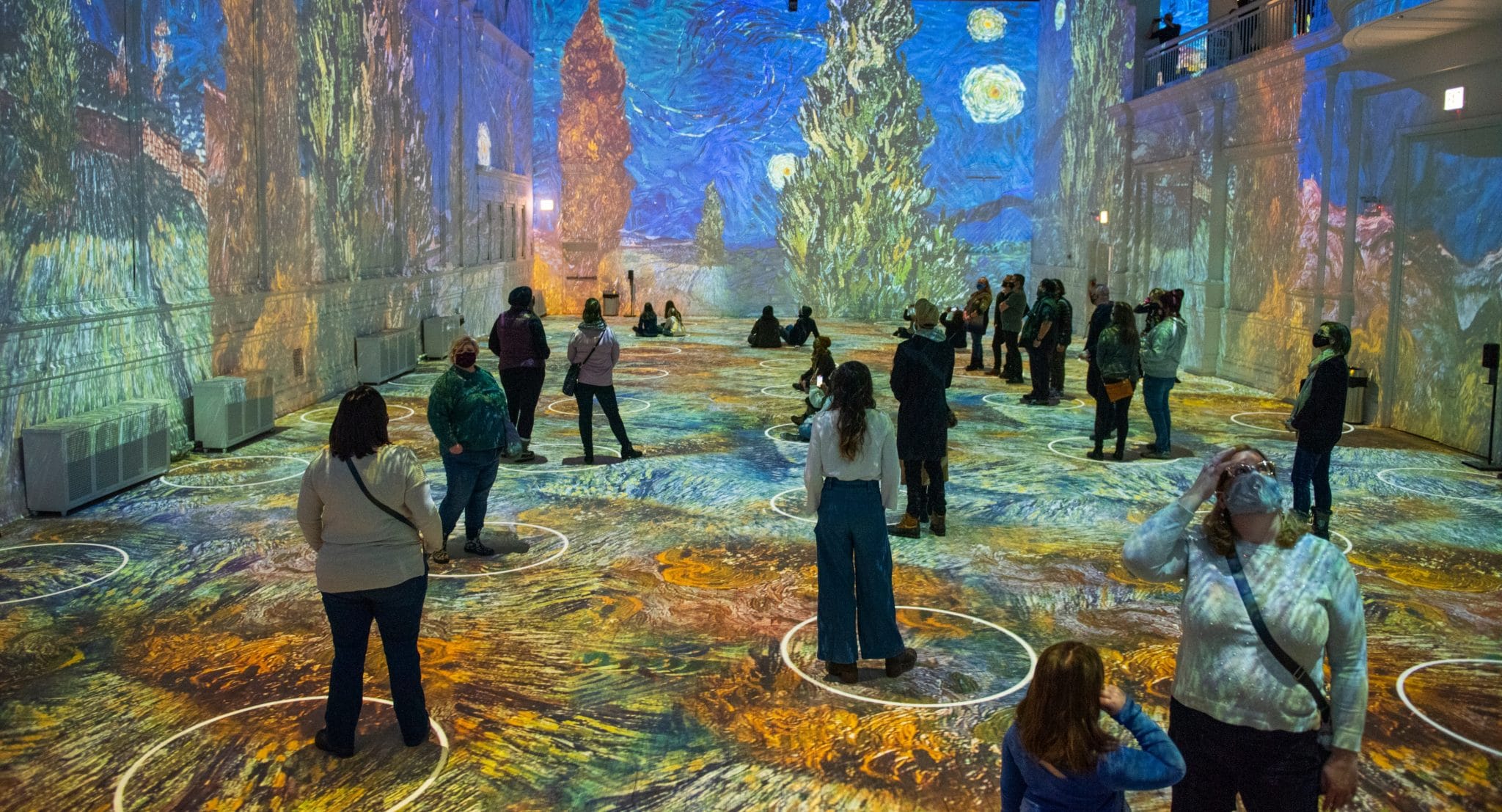 The US Premiere Of The Immersive Van Gogh Exhibit Is Now Open In The US Premiere Of The Immersive Van Gogh Exhibit Is Now Open In