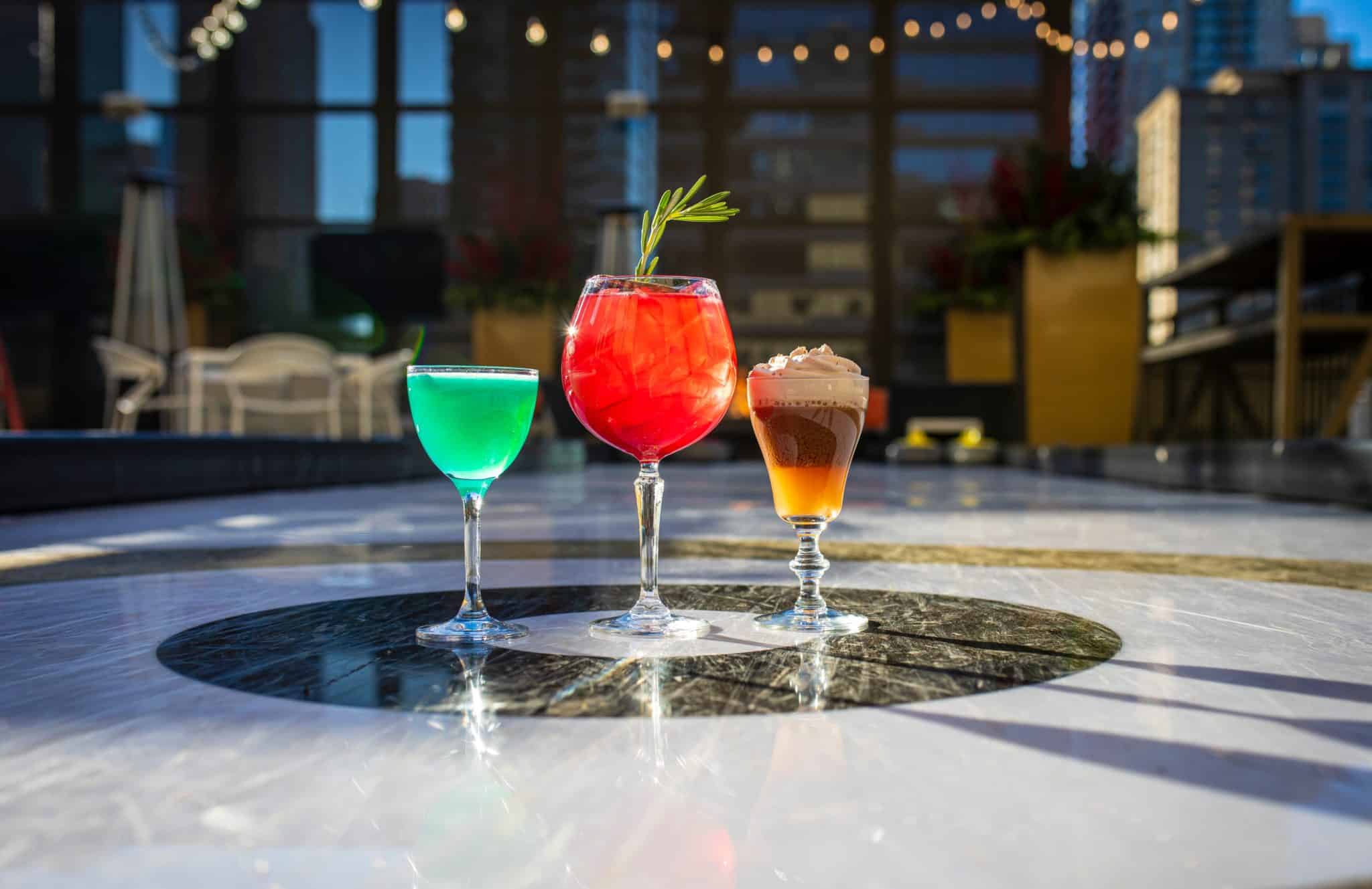 Curling & Cocktails Has Returned To Gwen Hotel's Luxury Rooftop