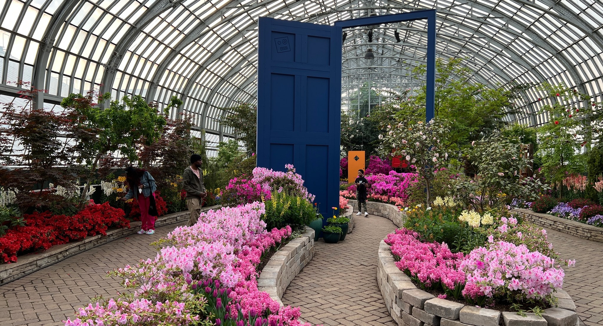 Walk Through Giant Doorways At Garfield Park Conservatory’s New Spring