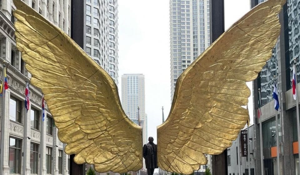 Magnificent Mile&#8217;s &#8220;Wings Of Mexico&#8221; Art Installation Will Leave Town At The End Of The Month