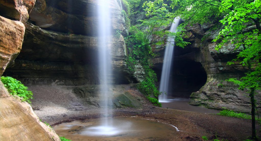 waterfalls at starved rock