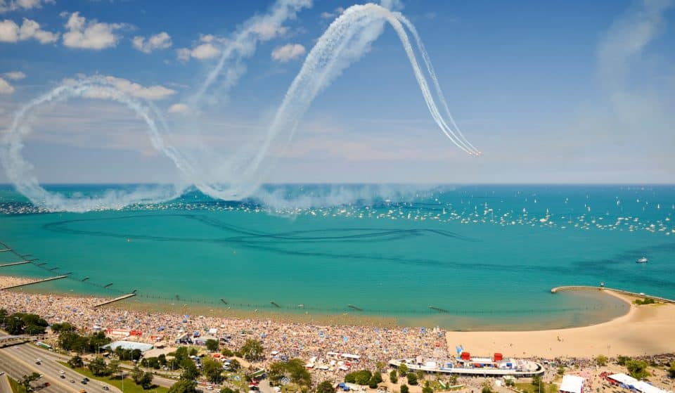 Los mejores lugares para ver el espectáculo acuático de Chicago sin aglomeraciones este fin de semana