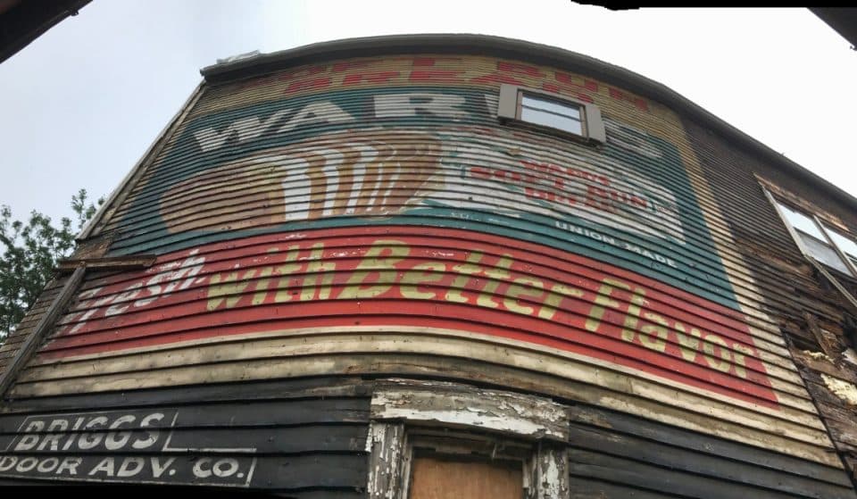 Decades-Old Hand-Painted ‘Ghost Signs’ Were Found On A Lakeview Building