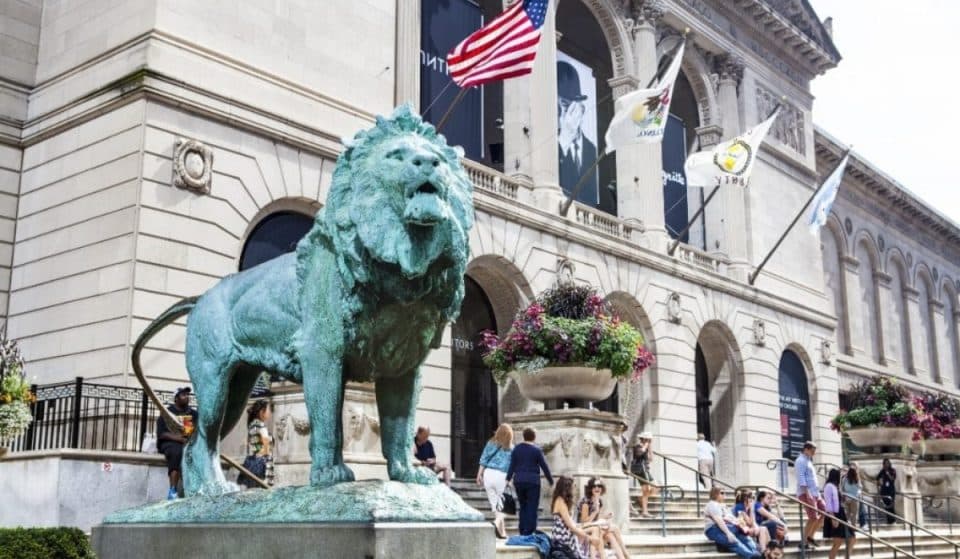 The Art Institute Of Chicago Lions Are Back After Going Away For Cleaning