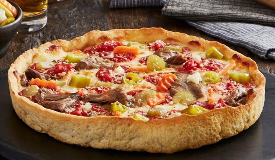 Iconic Chicago Staples Lou Malnati’s and Portillo’s Collaborate On A Unique Pizza Available Now