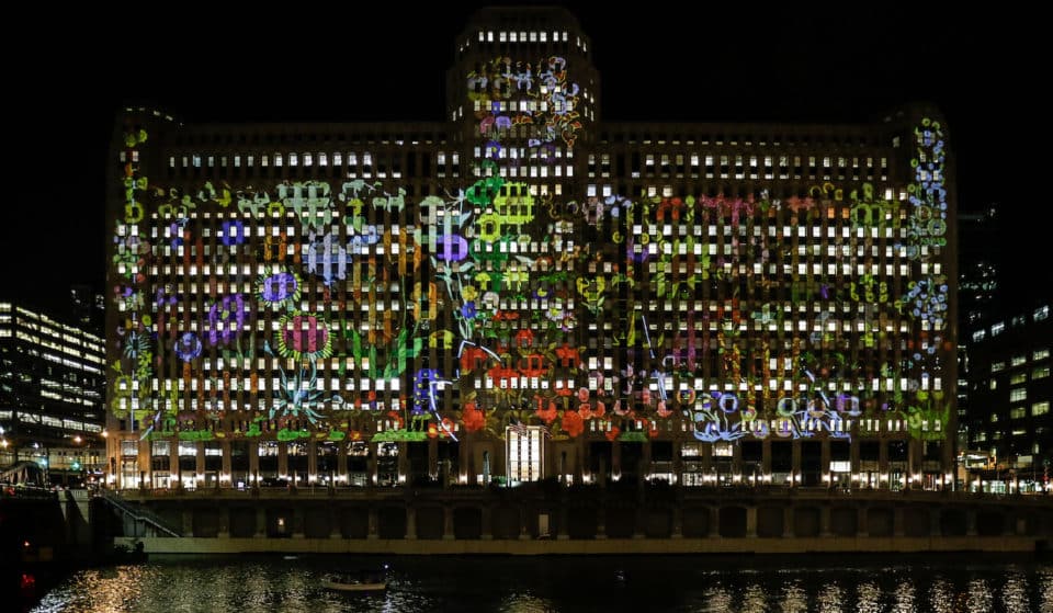 Art On The Mart Has Begun Projecting Its Exciting Winter Schedule “Season of Light”