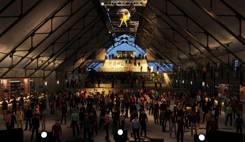 Salt Shed’s Exciting New Concert Hall Will Open Inside The Former Morton Salt Warehouse Next Month
