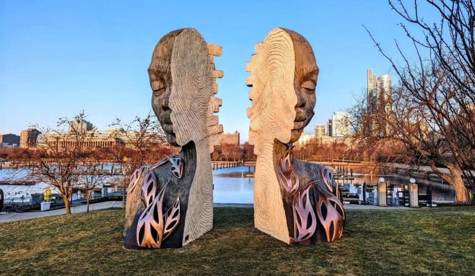One Of Morton Arboretum’s Daniel Popper Statues Has Been Unveiled On Museum Campus