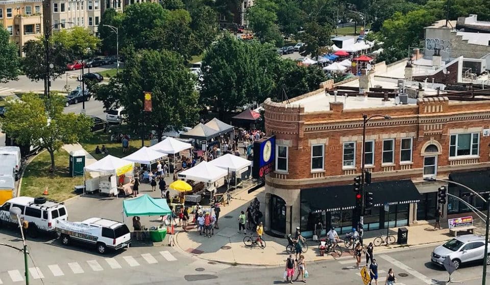 Logan Square’s Beloved Outdoor Farmers Market Is Returning This Weekend
