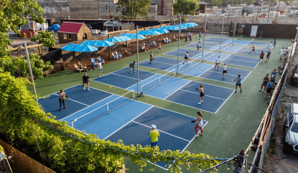 A New Pickleball Pop-Up Has Opened In The Heart Of Fulton Market