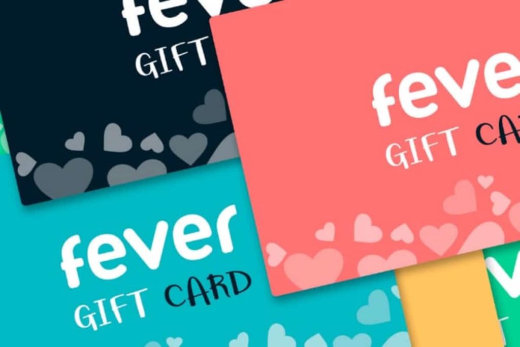 Tarjetas regalo Fever.
