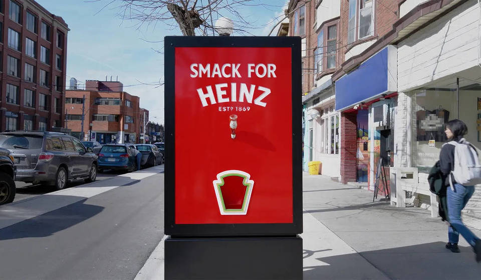 Heinz To Paint The City Red With Ketchup-Dispensing Billboards Across Chicago