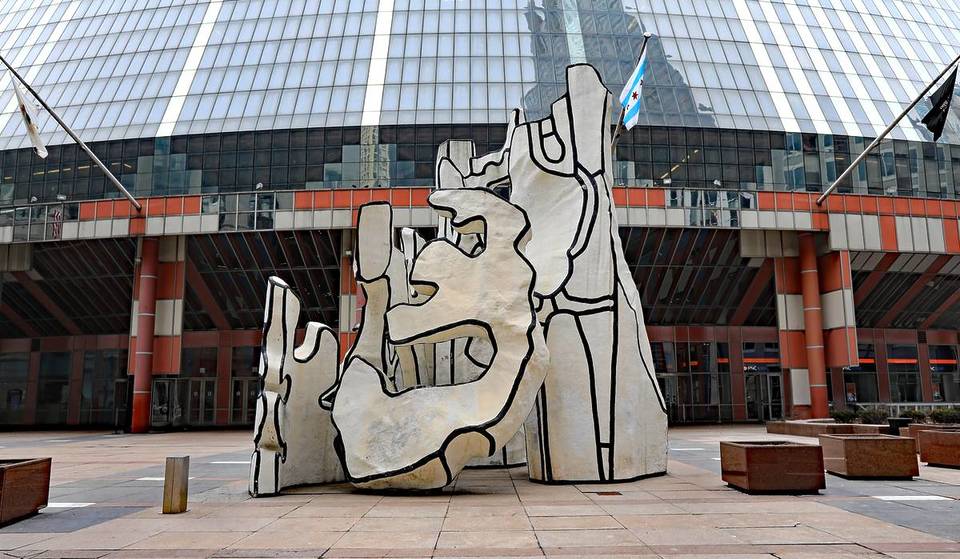 The Thompson Center’s Iconic “Standing Beast” Sculpture To Be Removed At The End Of The Month