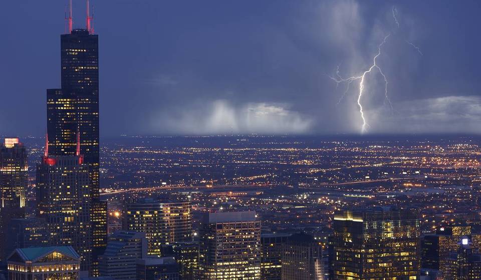 Severe Thunderstorms Are Expected Across Chicago Today Bringing Damaging Winds & Hail