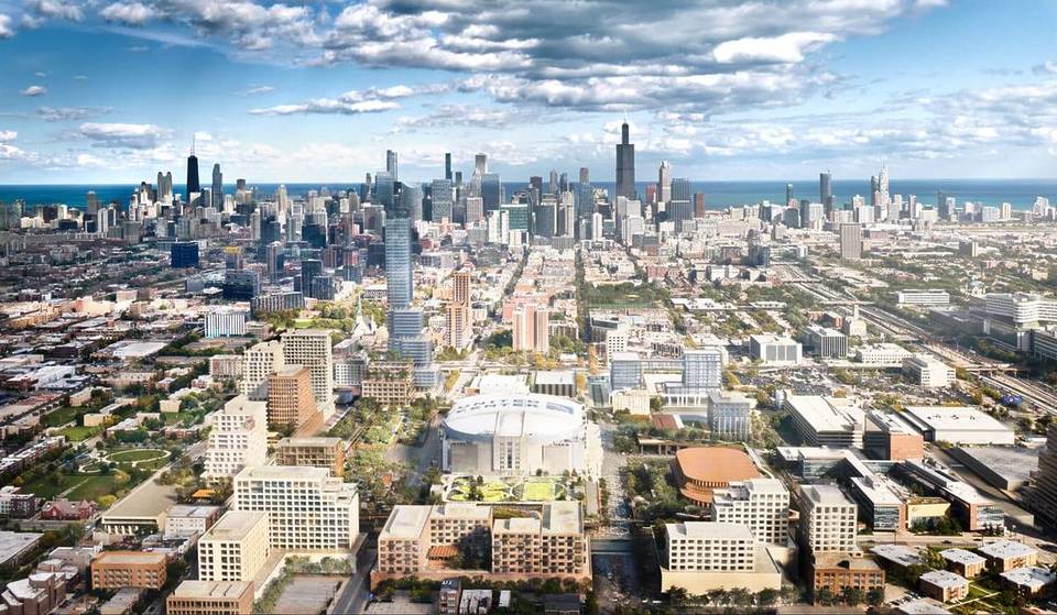 Chicago acaba de poner en marcha un megaproyecto de 7000 millones de dólares que transformará por completo 55 acres de aparcamientos en un animado barrio para 2040