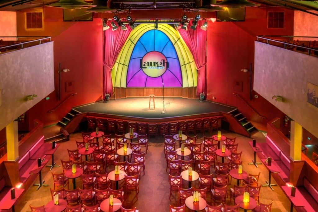 The Laugh Factory in Chicago.
