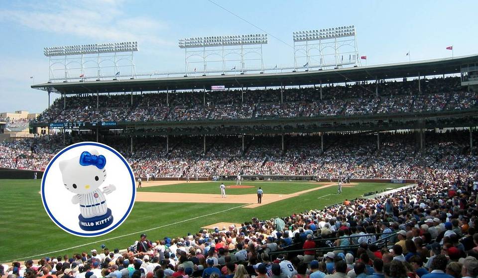 Los Cubs celebran mañana una noche especial de Hello Kitty en el Wrigley Field