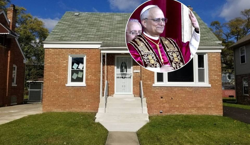Se vende la casa de la infancia del Papa en los suburbios de Chicago