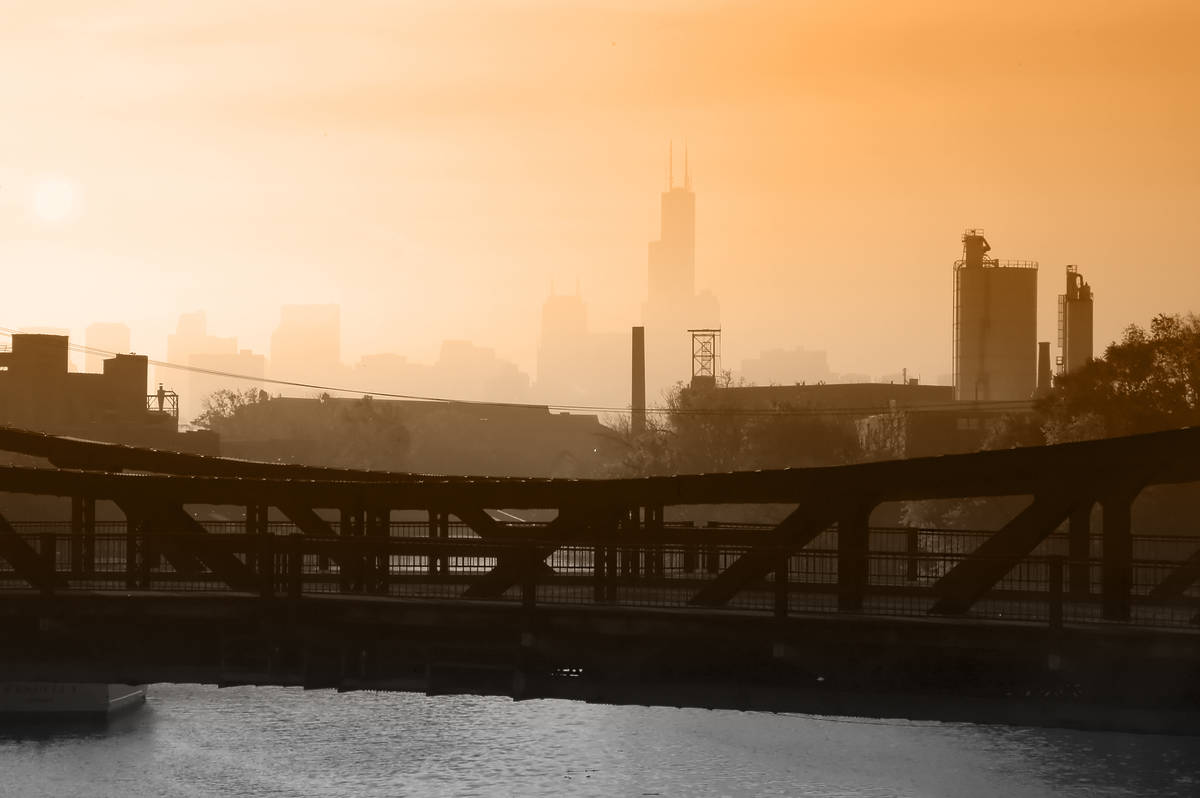 fog in Chicago
