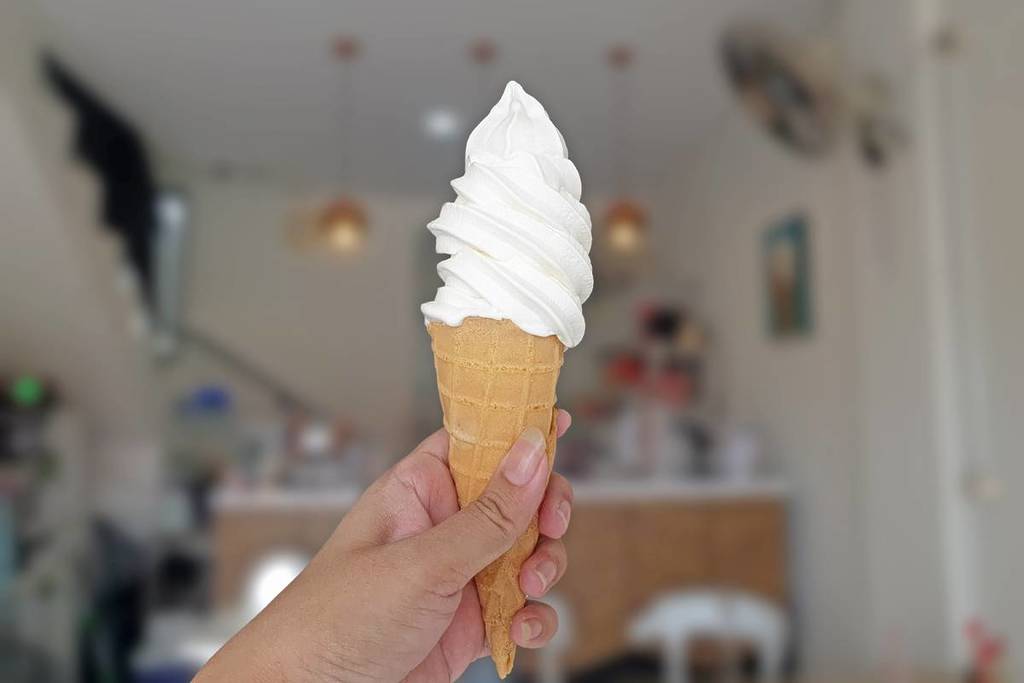 Vanilla soft serve