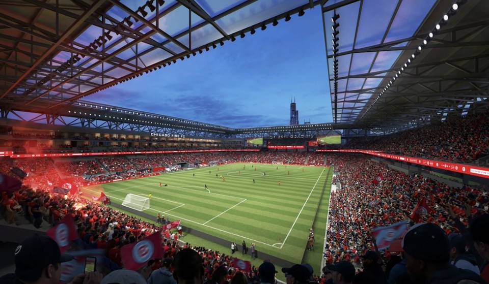 The first-ever McDonald’s stadium in the U.S. is coming to the Chicago River in 2028