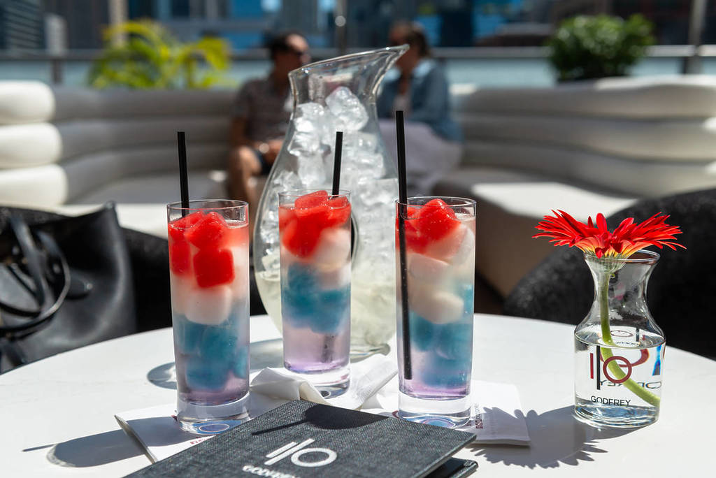 O Godfrey Red White Blue Sangria