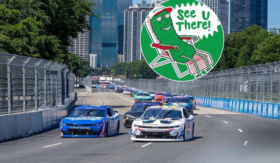 Grillo Pickles organiza el fin de semana de NASCAR en Chicago