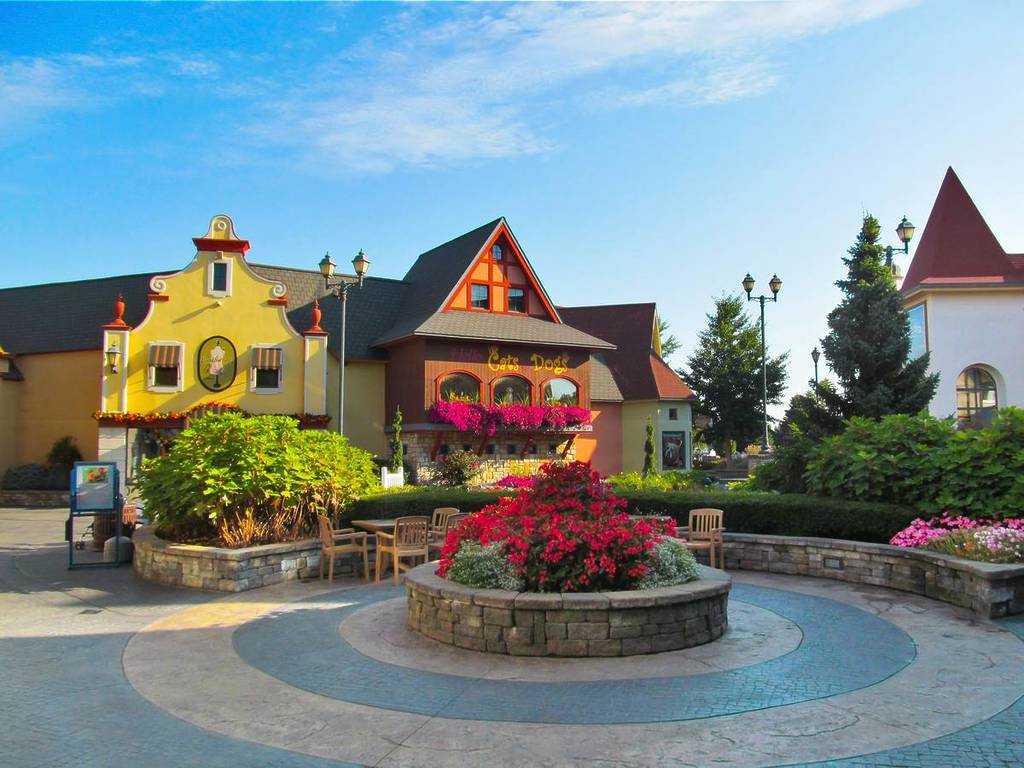 Beautiful architecture in German style.