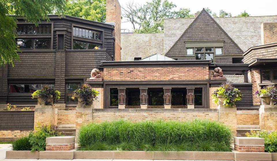 La casa de Frank Lloyd Wright en Oak Park, ahora en la 4ª temporada de «El Oso