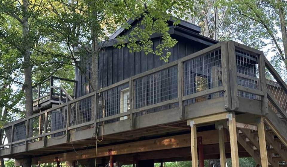 This Dreamy New Treehouse Resort Just Opened 90 Minutes From Chicago