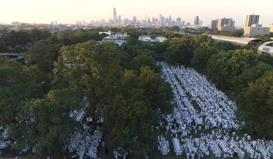 La cena blanca secreta vuelve a Chicago y aún puedes conseguir entradas