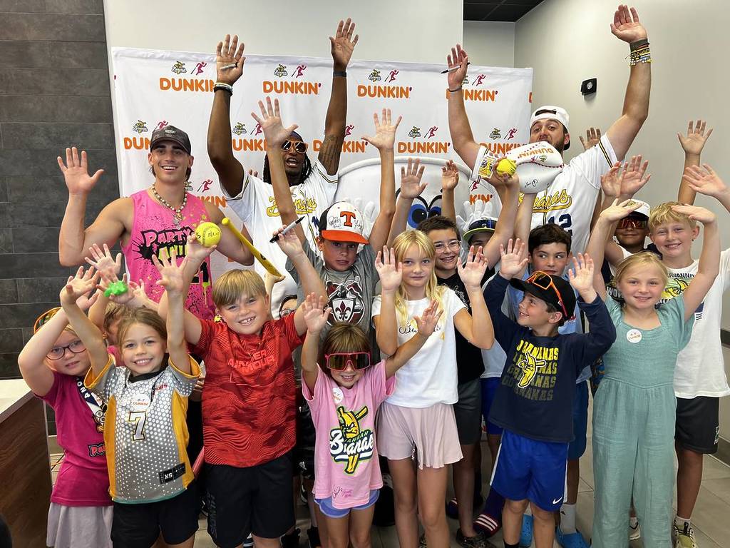 savannah banana Dunkin event
