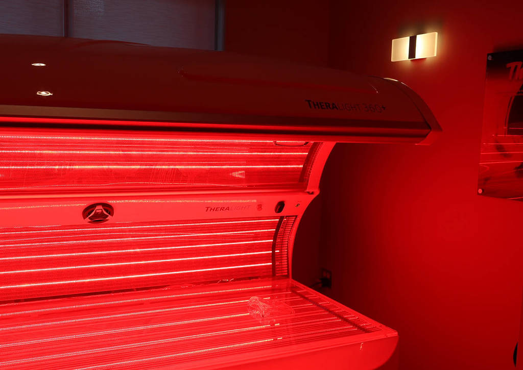 Mesa de luz roja iCRYO