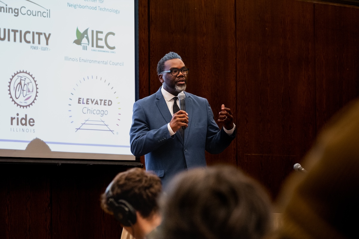 Chicago Mayor Brandon Johnson