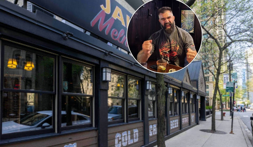 Jason Kelce es visto en Chicago – Pasa por River North Sports Bar conocido por las mejores alitas y cerveza
