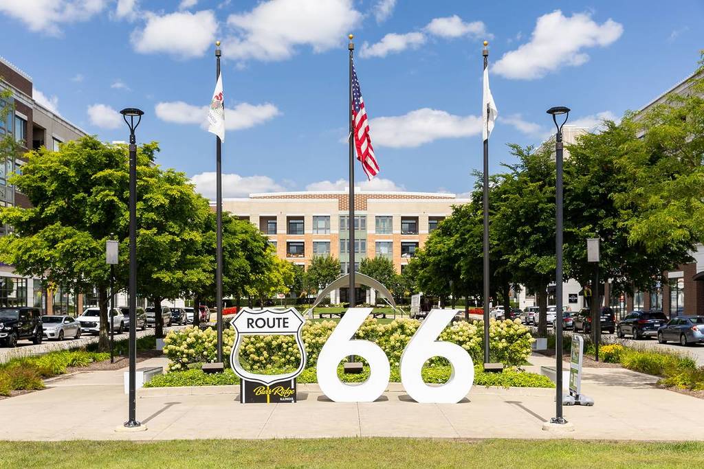 Downtown Burr Ridge is within the Village Center and includes shops, restaurants, and their Village Green for entertainment and seating.