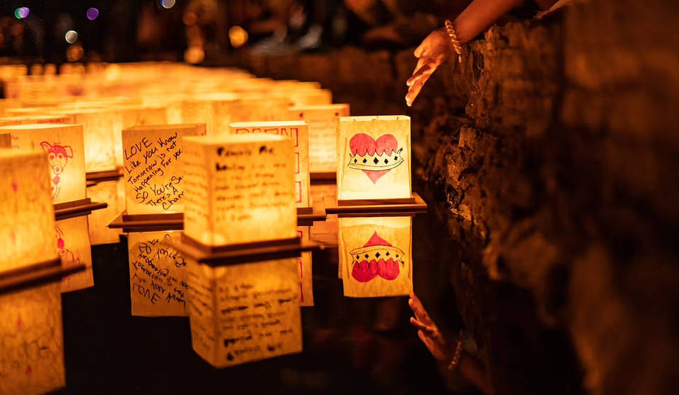 This Magical Water Lantern Festival Near Chicago Will Leave You Speechless—Write Your Wishes and Watch Them Float