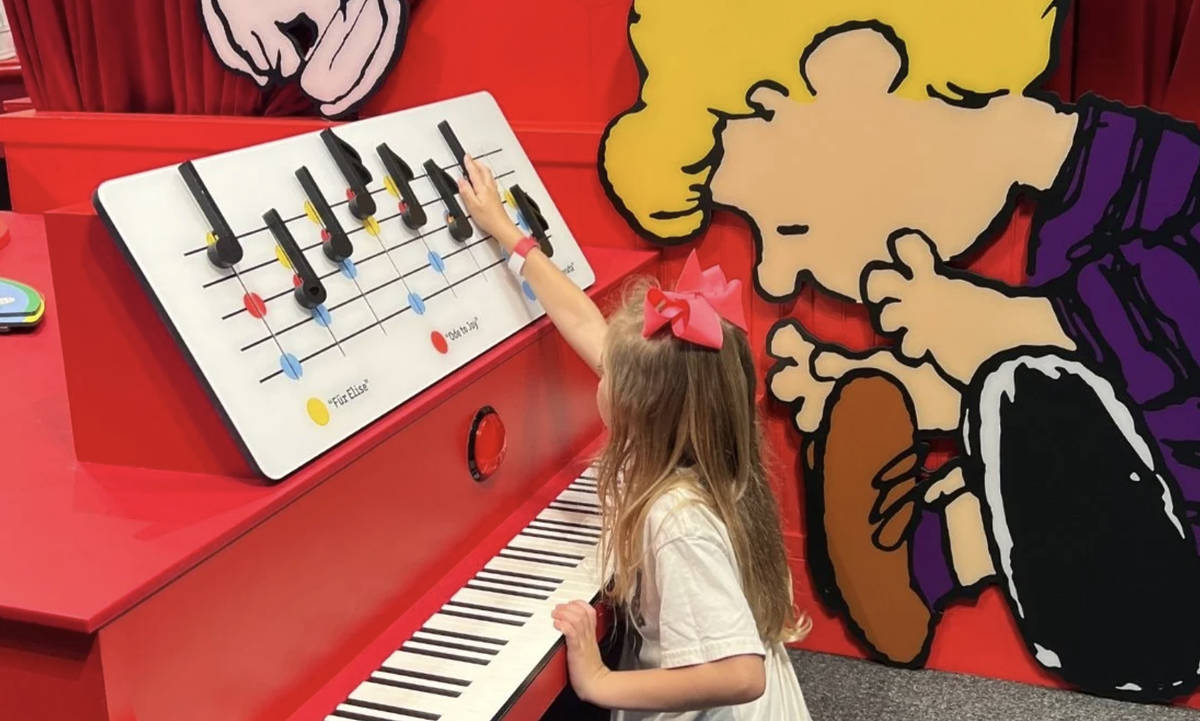Peanuts exhibit at Chicago Children's Museum