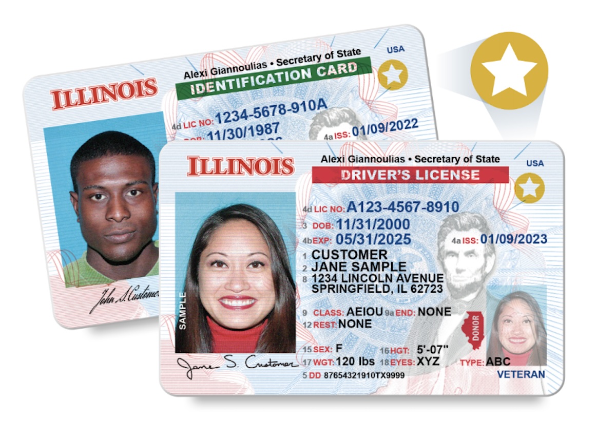 REAL ID examples