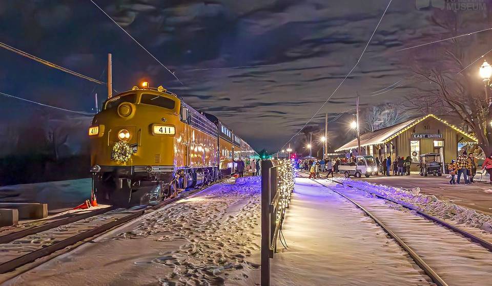 A 1 hora de Chicago: este viaje en tren de época incluye Papá Noel, chocolate caliente y un regalo sorpresa.