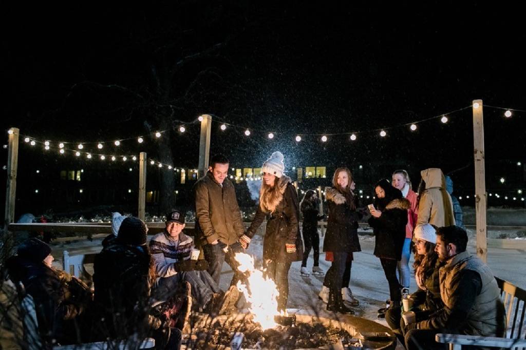S'mores at the Abbey Resort in Lake Geneva