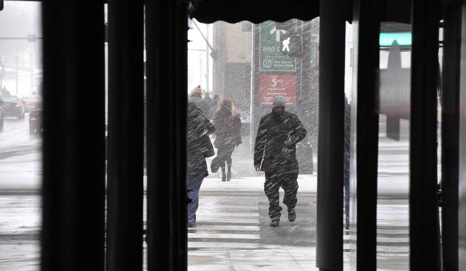 Alerta de nieve durante la noche en Chicago: esta es la cantidad que podría caer