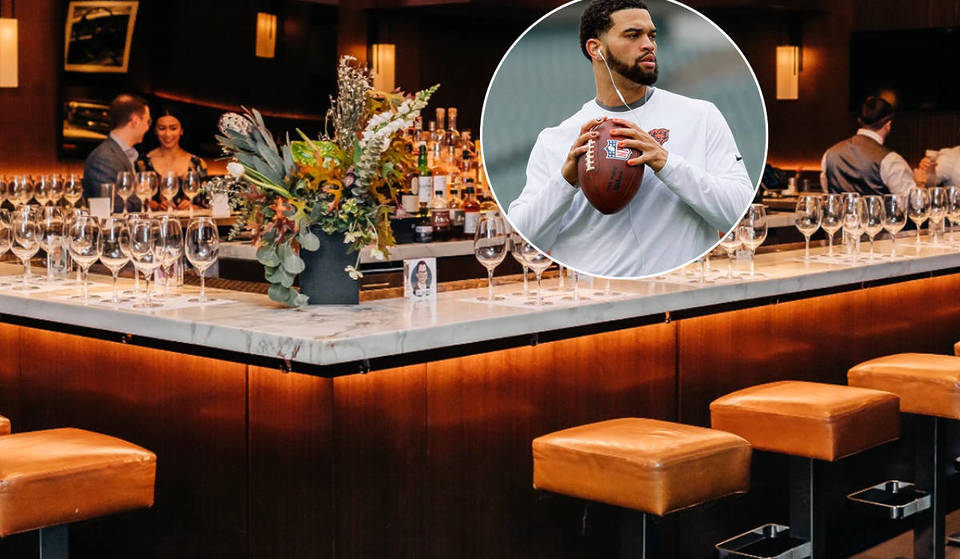 NFL Star Caleb Williams Spotted At This Chicago Steakhouse After Huge Playoff Win—And the Happy Hour Starts At Just $5