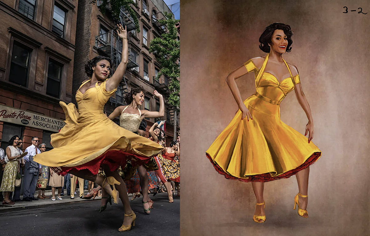 Paul Tazewell costume in West Side Story