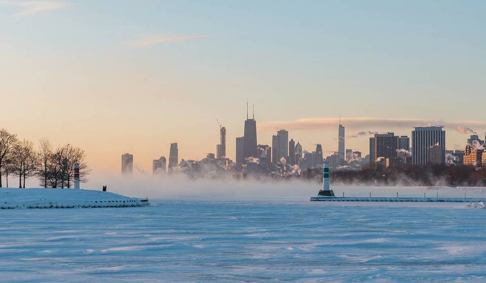 Chicago es actualmente más fría que algunas partes del círculo polar ártico: aquí te contamos cuánto durarán las temperaturas extremas.