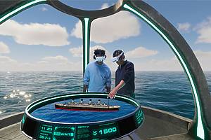 Renders of what guests can expect from the VR Titanic exhibit