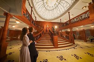 Renders of what guests can expect from the VR Titanic exhibit