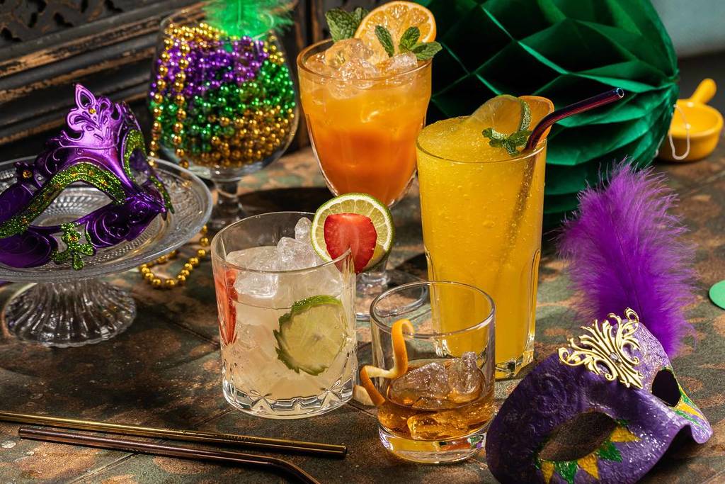 Mardi Gras drinks