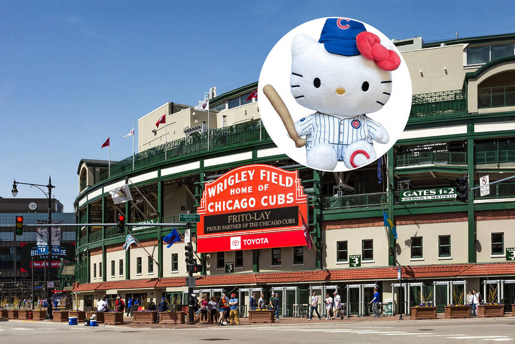 cubs hello kitty night