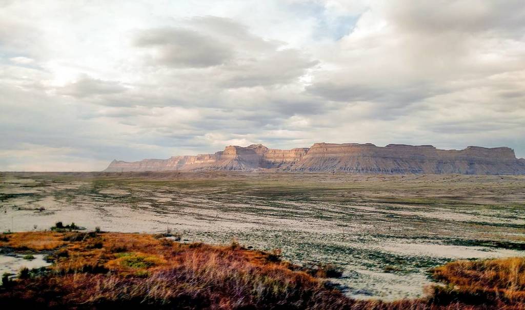 Near the Colorado Utah border, seen from the Amtrak California Zephyr train.